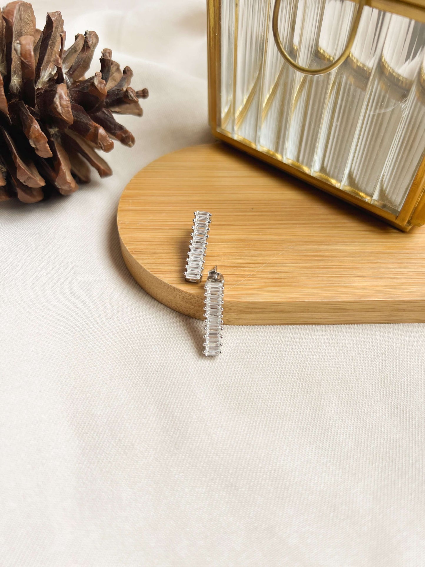 Alexis 925 silver crystal earrings