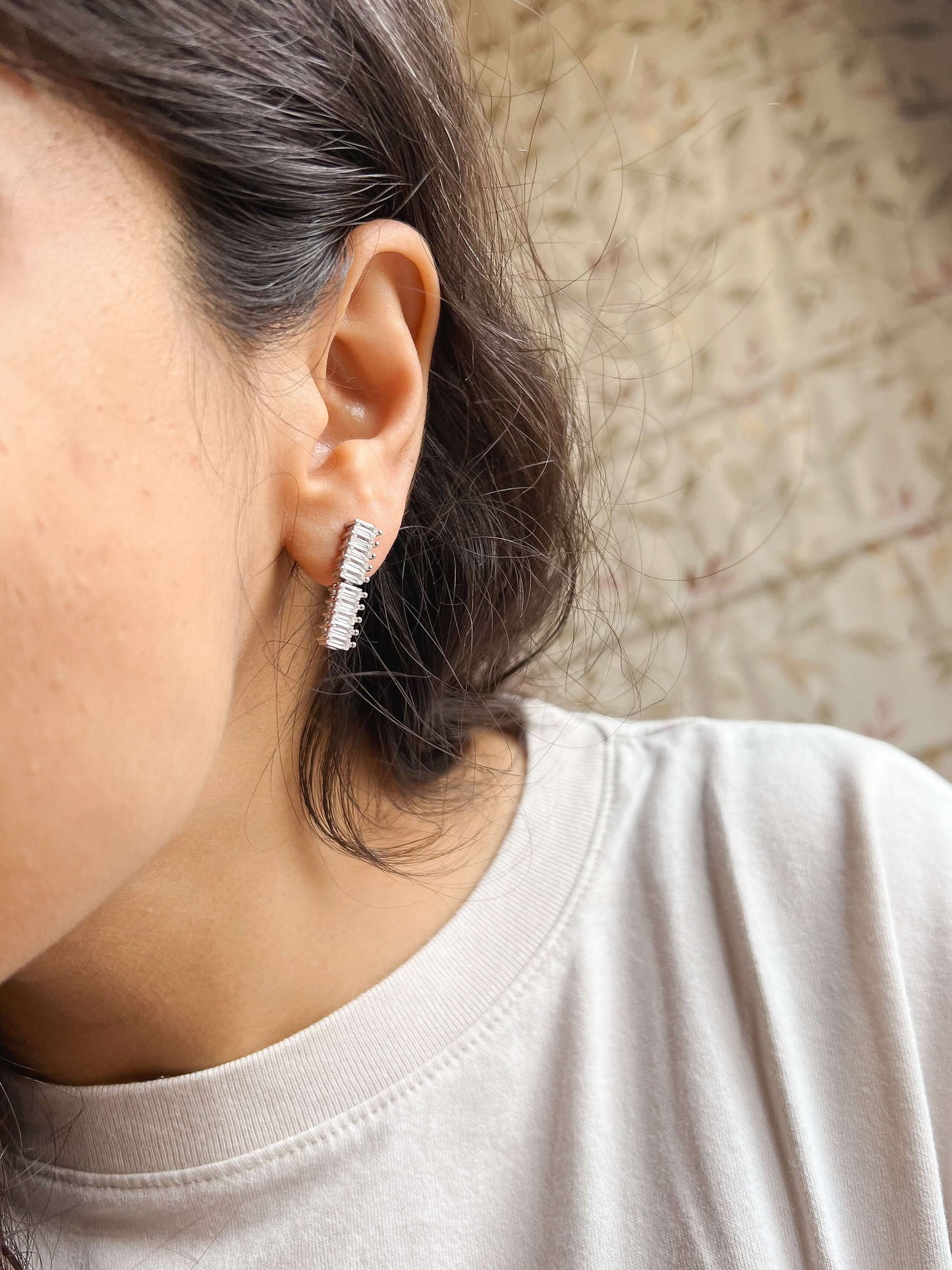 Alexis 925 silver crystal earrings