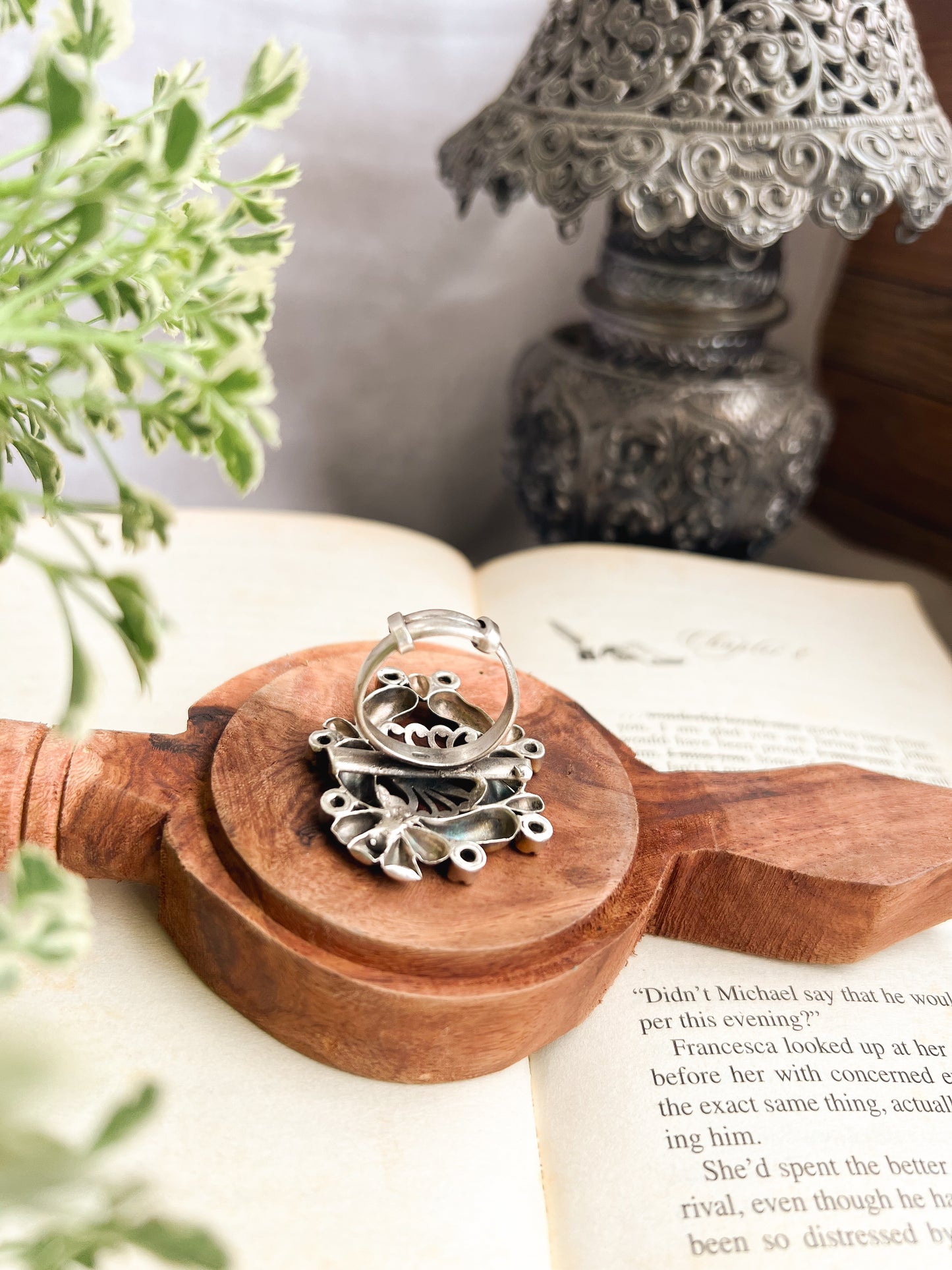 Ambar pani dual tone ring (adjustable)