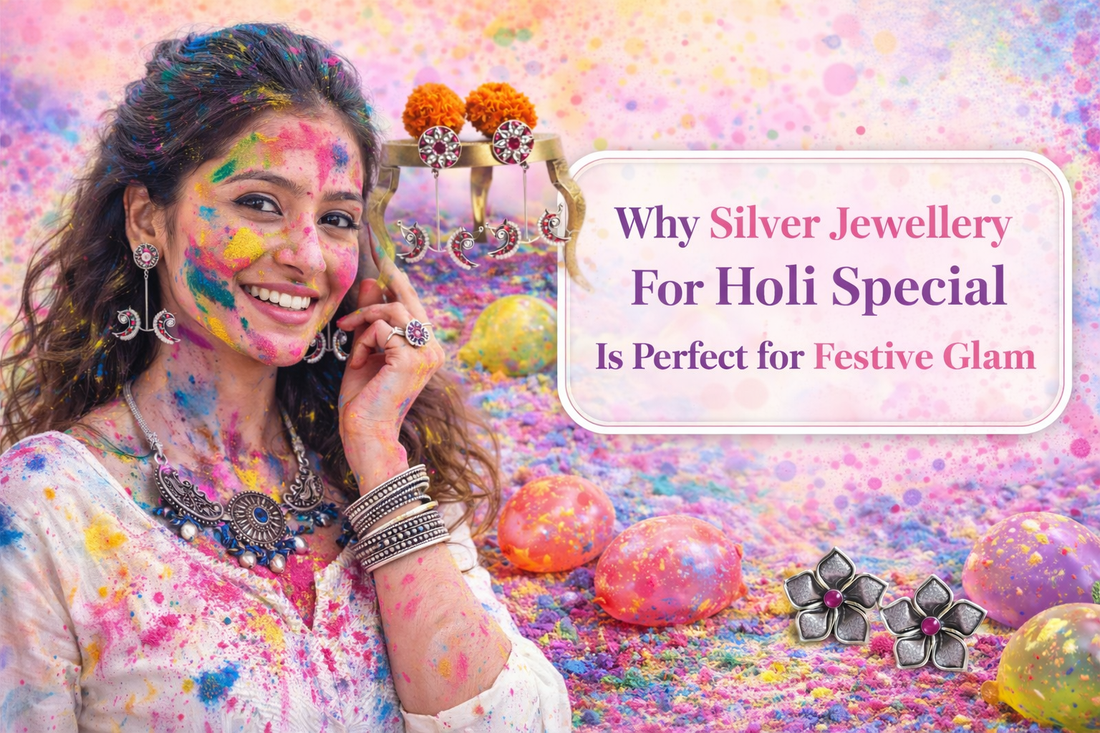 Why Silver Jewellery For Holi Special Is Perfect for Festive Glam