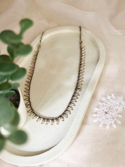 Ambi delicate sterling silver necklace