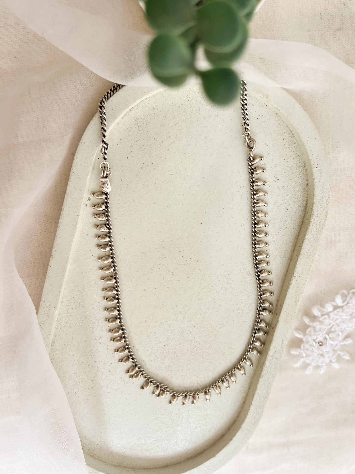 Ambi delicate sterling silver necklace