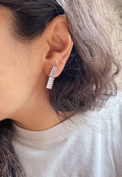 Alexis 925 silver crystal earrings