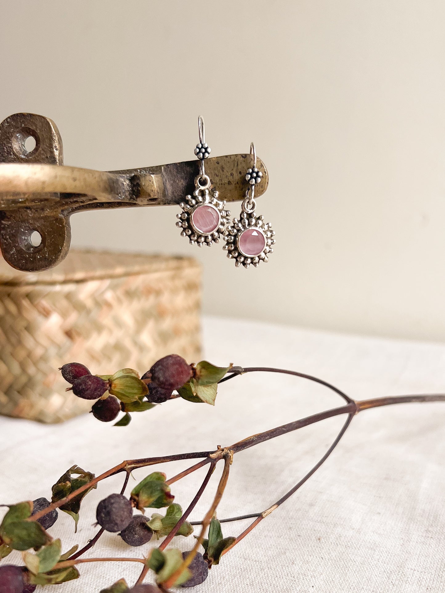 Kiran oxidised silver fish hooks (3 colors)